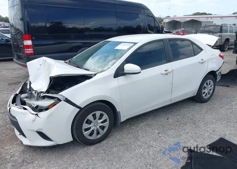 2014 Toyota Corolla L из США, поврежденный, VIN 2T1BURHE8EC189771